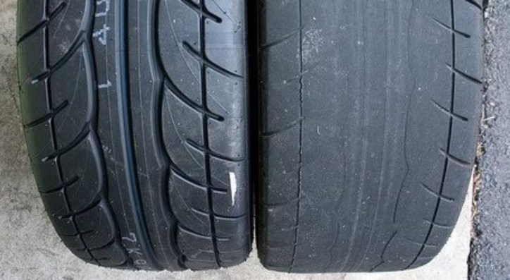 trocar os pneus careca