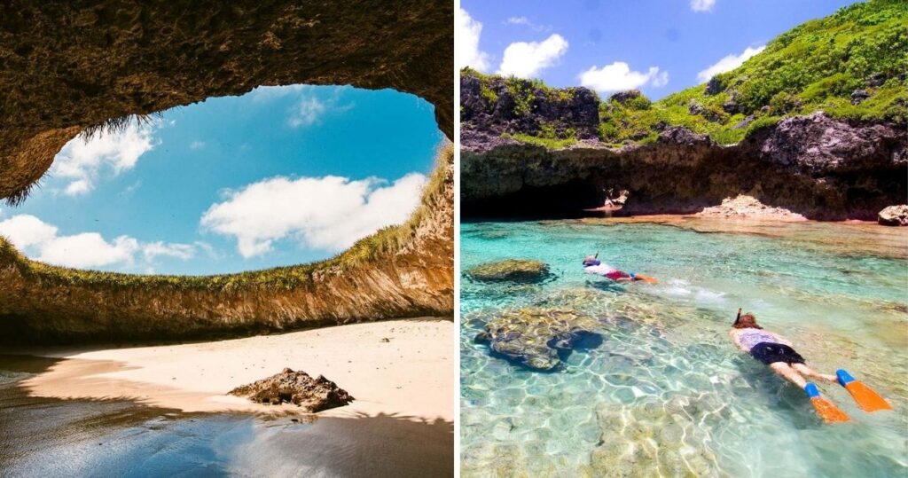 A praia mais romântica do mundo está escondida nesta ilha no México