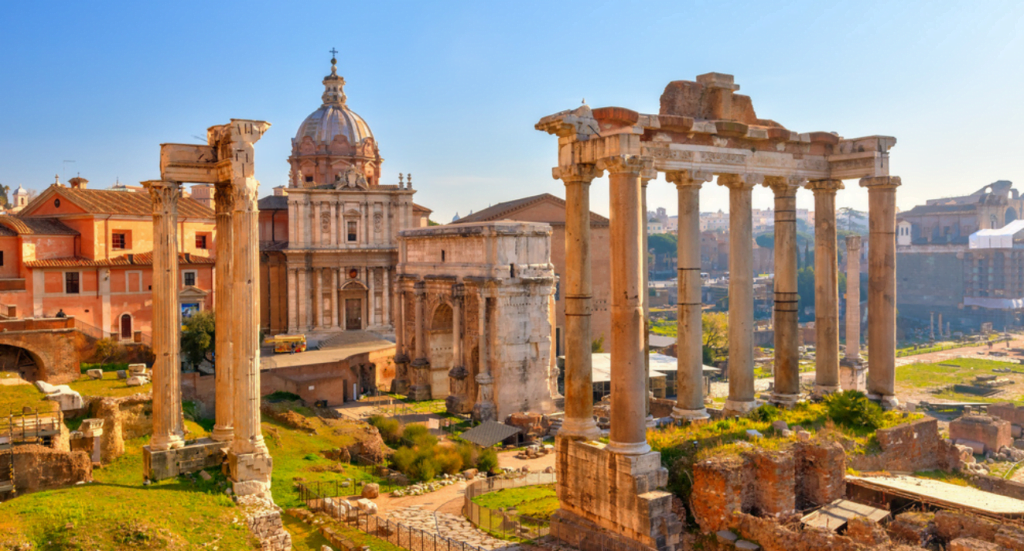 Ruins of The Forum of Rome