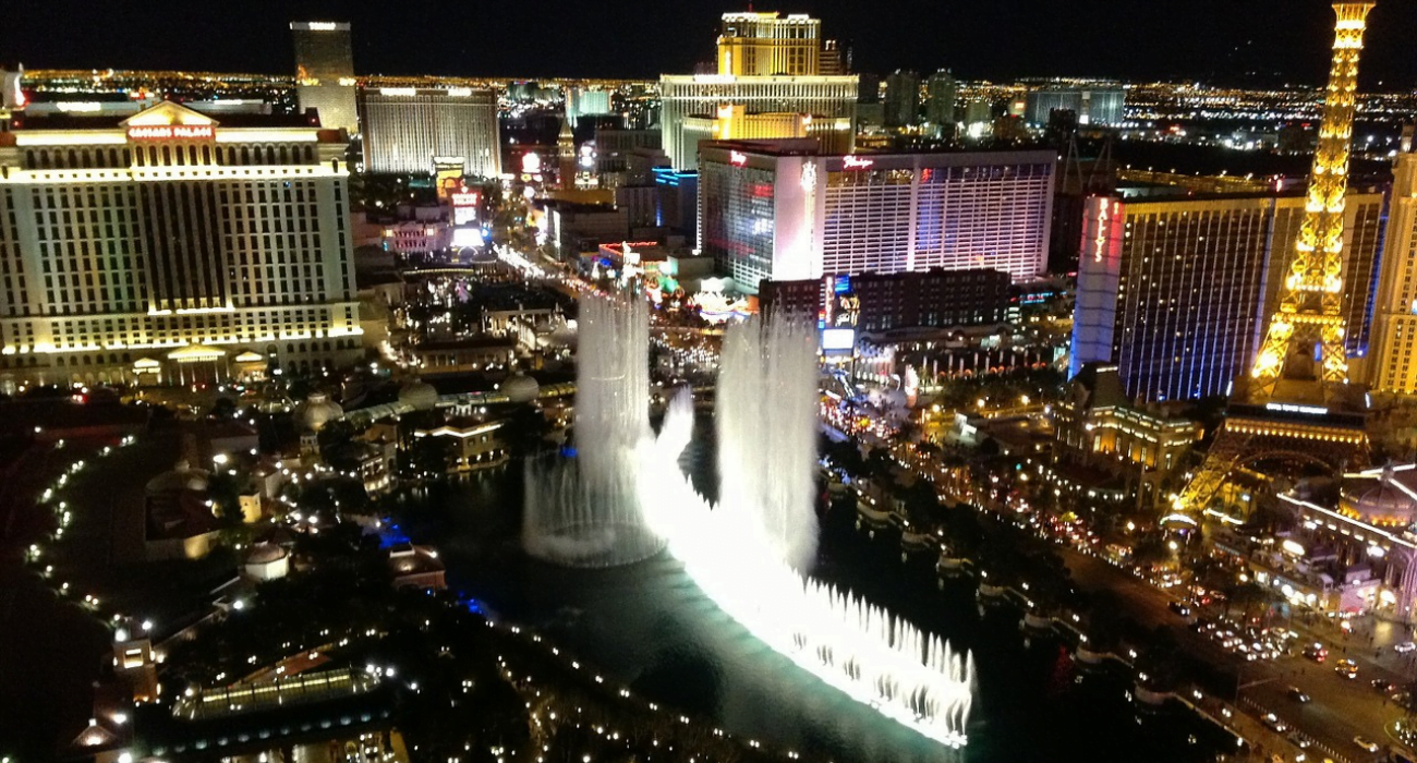 Vista de Las Vegas à noite