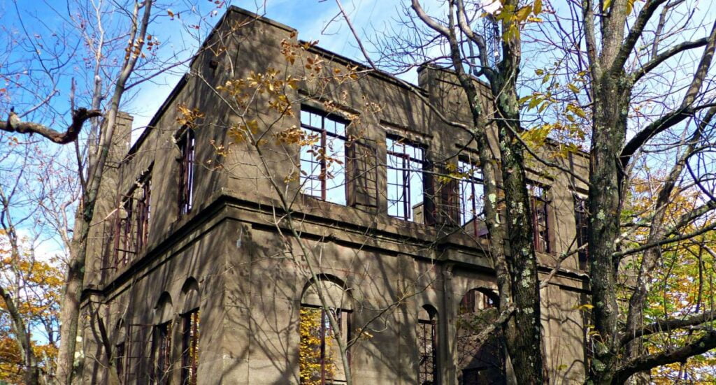 Ruins from the Overlook Mountain House