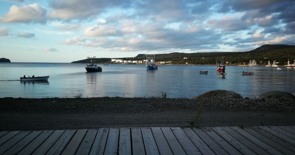 a fishing village in newfoundland