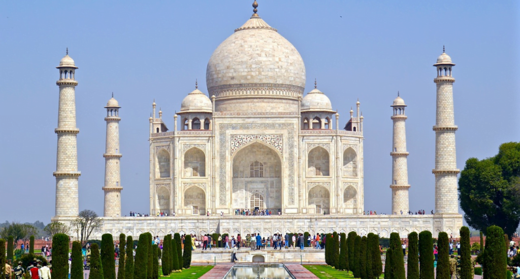 Taj Mahal In Agra, India