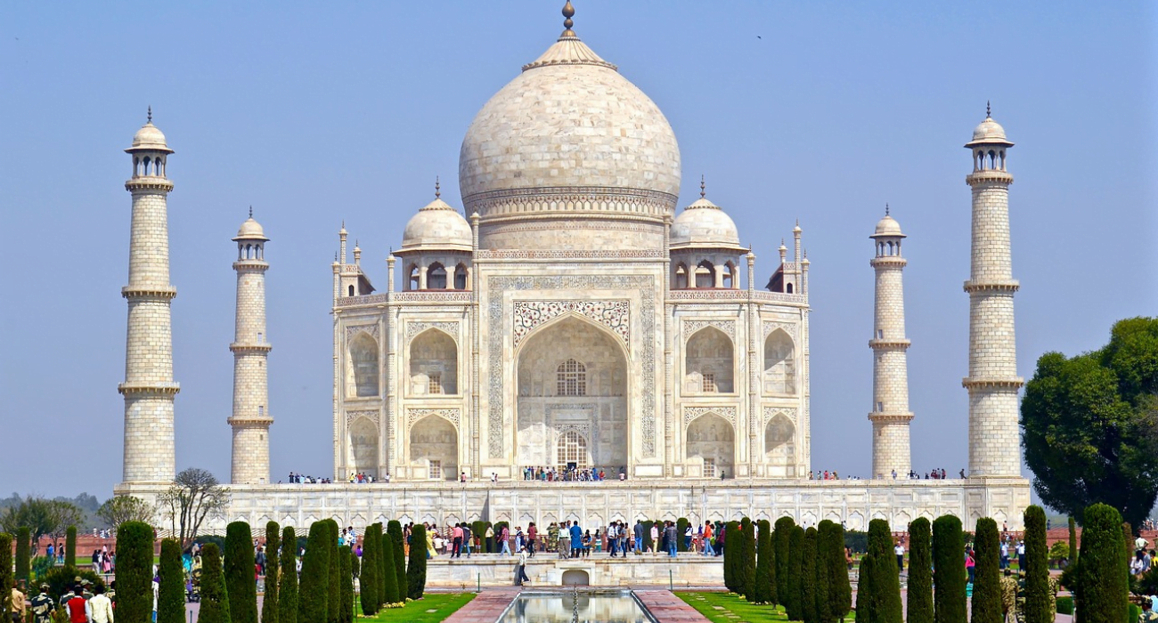 Taj Mahal em Agra, Índia