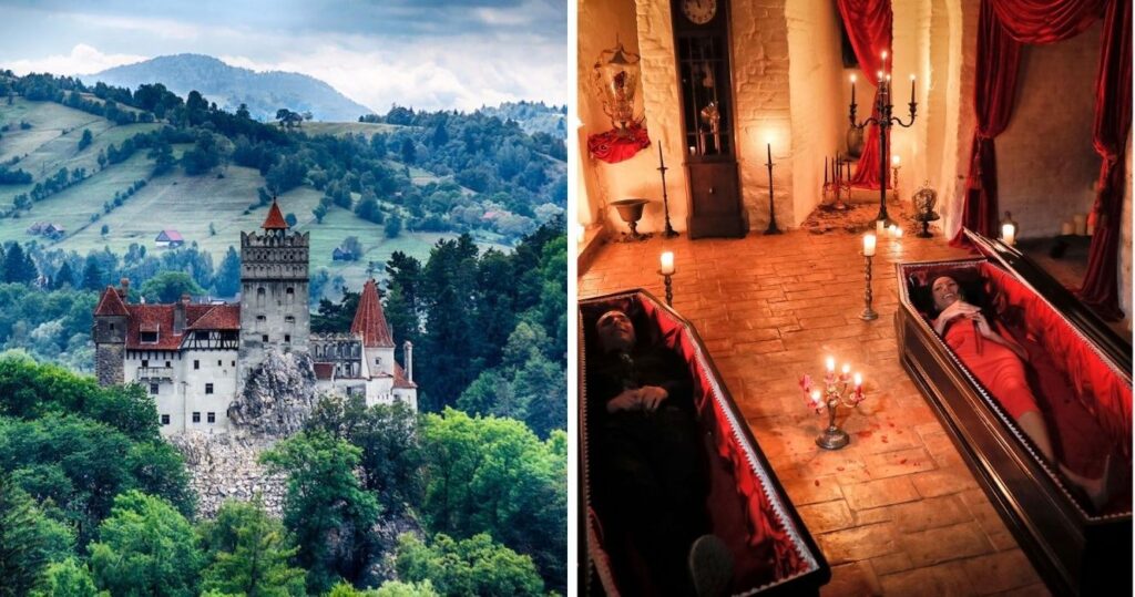 Você pode realmente visitar o Castelo de Bran na Transilvânia, a inspiração para 'Drácula' de Bram Stoker