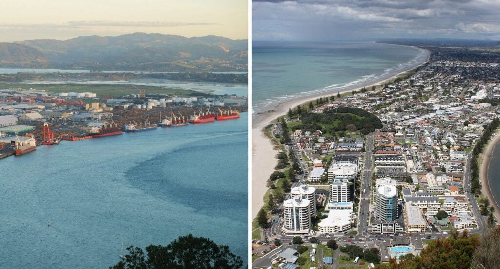 Mount Maunganui and Tauranga