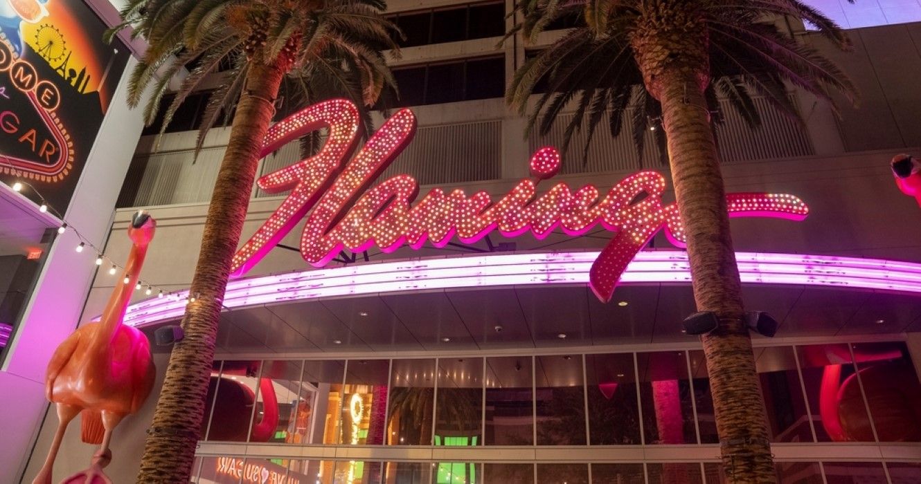 Entrada do Flamingo Las Vegas Hotel Casino