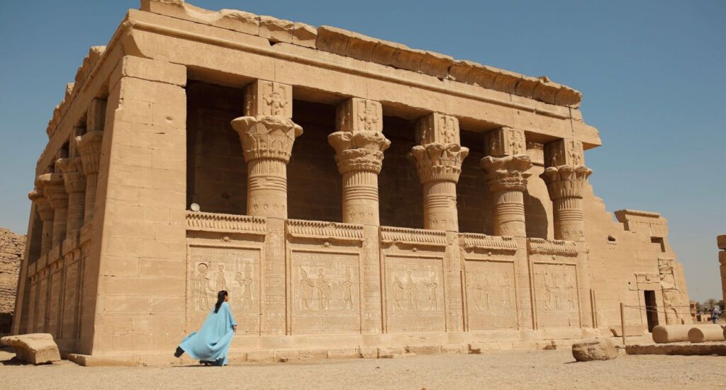 Dendera complex temple in Luxor Egypt