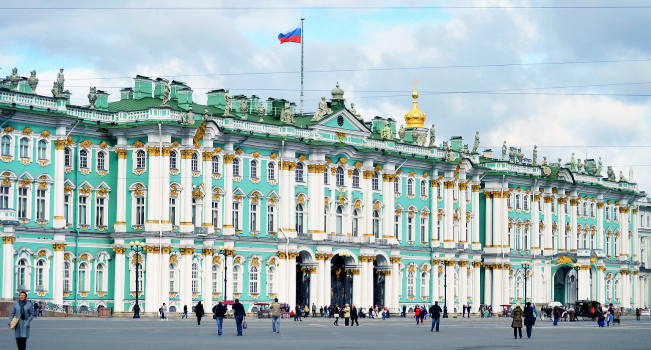 Palácio de Inverno em São Petersburgo
