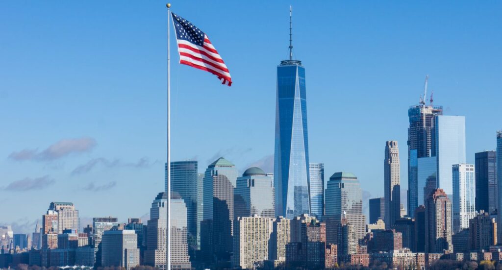 One World Trade Center and NYC Skyline