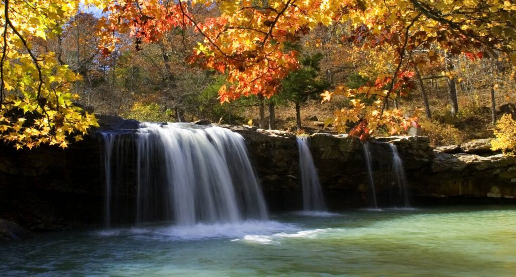 Waterfall in Ozark National Forest, Arkansas
